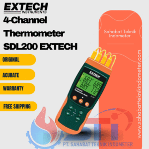 4-Channel Thermometer SDL200 EXTECH