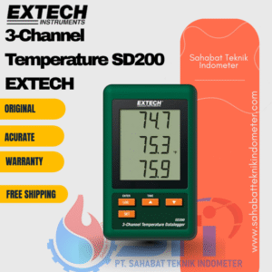 3-Channel Temperature SD200 EXTECH