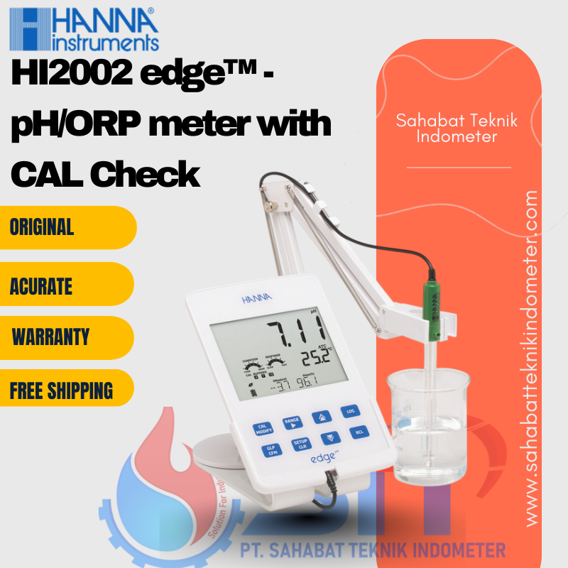 HI2002 edge™ - pH/ORP meter with CAL Check