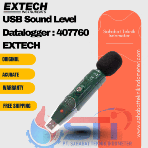 USB Sound Level Datalogger : 407760 EXTECH