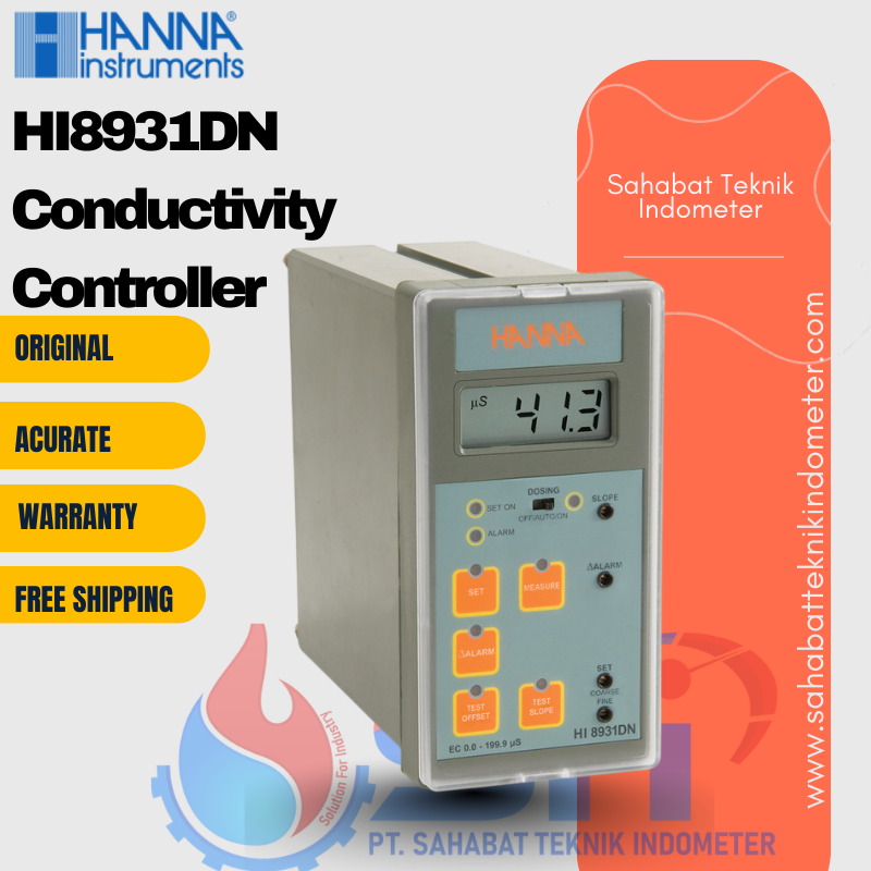 HI8931DN Conductivity Controller