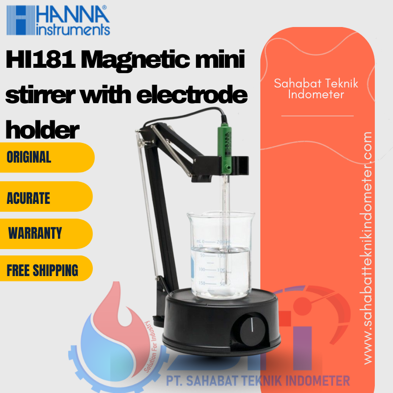 HI181 Magnetic Mini Stirrer with Electrode Holder