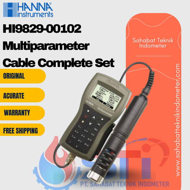 HI9829-00102 Multiparameter Cable Complete Set