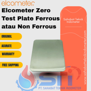 Elcometer Zero Test Plate Ferrous atau Non Ferrous