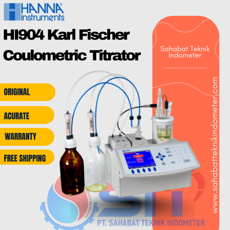 HI904 Karl Fischer Coulometric Titrator