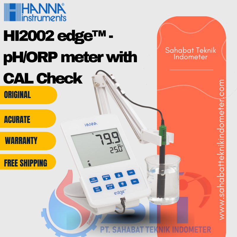 HI2002 edge™ - pH/ORP meter with CAL Check