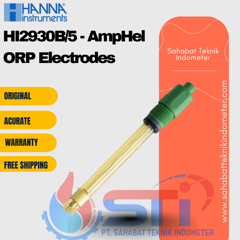 HI2930B/5 - AmpHel ORP Electrodes