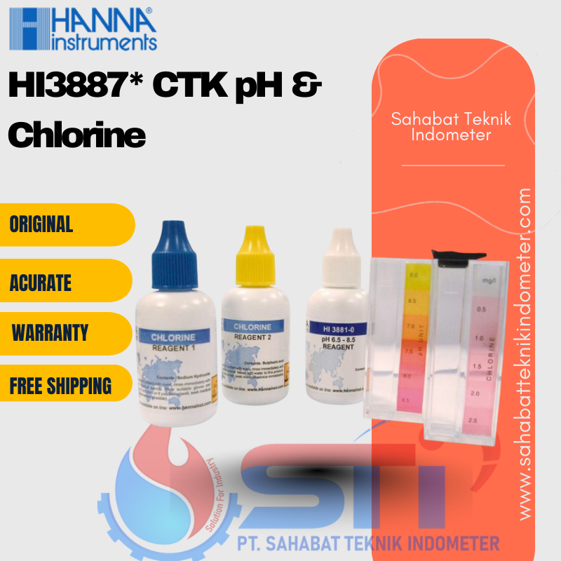 HI3887* CTK pH & Chlorine