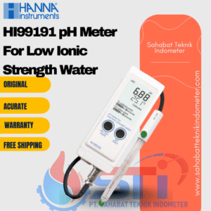 HI99191 pH Meter For Low Ionic Strength Water
