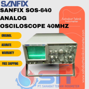 SANFIX SOS-640 ANALOG OSCILOSCOPE 40MHZ