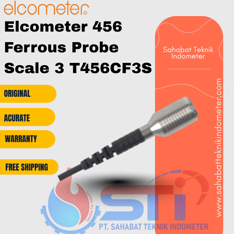 Elcometer 456 Ferrous Probe Scale 3 T456CF3S