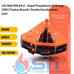 Life Raft SOLAS A – Kapal Penyelamat 15 Orang (CRV/Yazhou Brand) | Perahu Keselamatan Laut