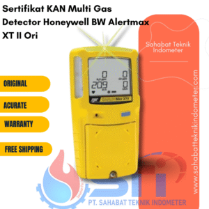 Sertifikat KAN Multi Gas Detector Honeywell BW MicroClip XL Ori