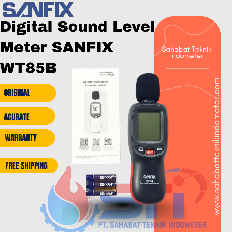Digital Sound Level Meter SANFIX WT85B