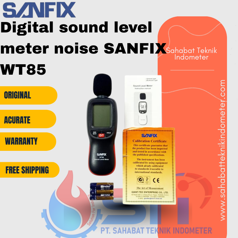 Digital sound level meter noise SANFIX WT85