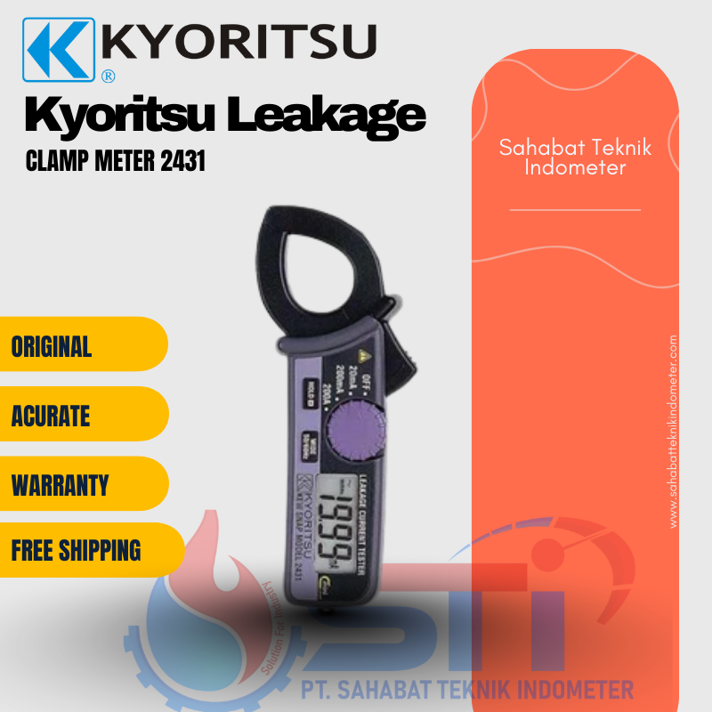 Kyoritsu Leakage Clamp Meter 2431