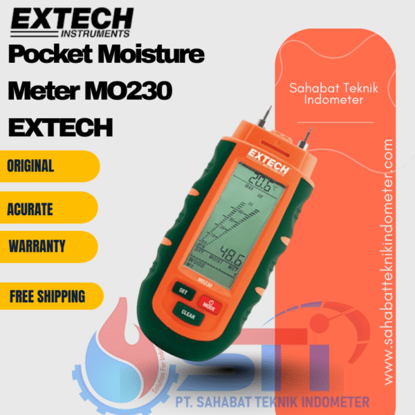 Pocket Moisture Meter MO230 EXTECH
