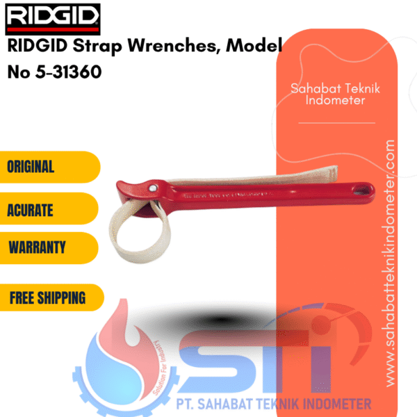 RIDGID Strap Wrenches, Model No 5-31360