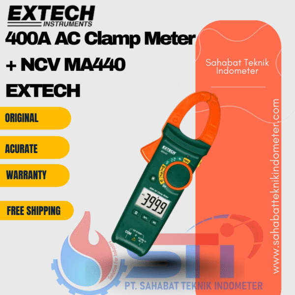 400A AC Clamp Meter + NCV MA440 EXTECH