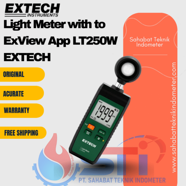 Light Meter with to ExView App LT250W EXTECH