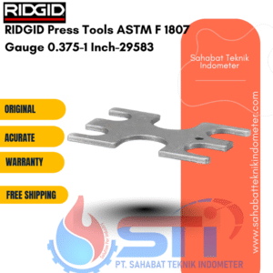 RIDGID Press Tools ASTM F 1807 Gauge 0.375-1 Inch-29583
