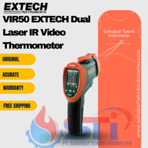 VIR50 EXTECH Dual Laser IR Video Thermometer