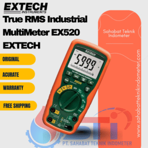 True RMS Industrial MultiMeter EX520 EXTECH