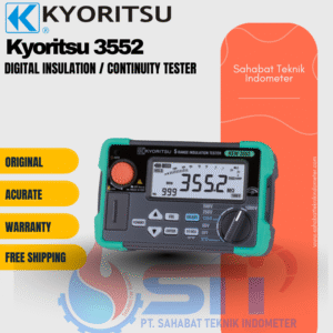 Kyoritsu 3552 Digital Insulation / Continuity Tester