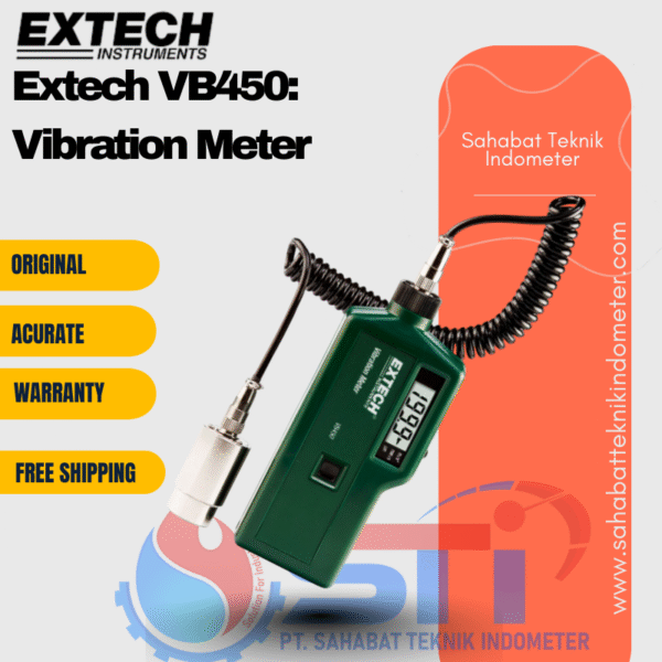 Extech VB450: Vibration Meter