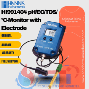 HI991404 pH/EC/TDS/°C-Monitor with Electrode