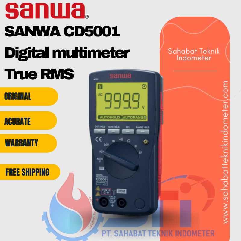 SANWA CD5001 Digital multimeter True RMS