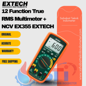 12 Function True RMS Multimeter + NCV EX355 EXTECH