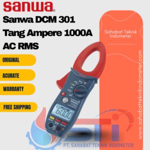 Sanwa DCM 301 Tang Ampere 1000A AC RMS