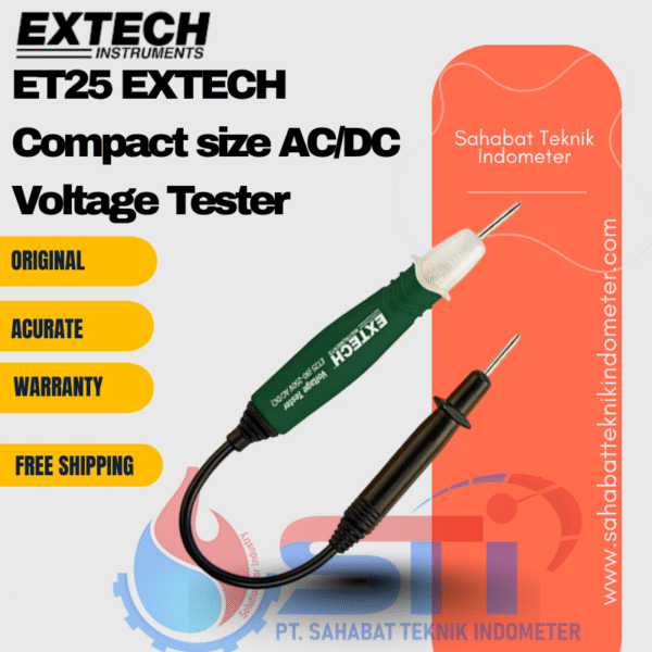 ET25 EXTECH Compact size AC/DC Voltage Tester