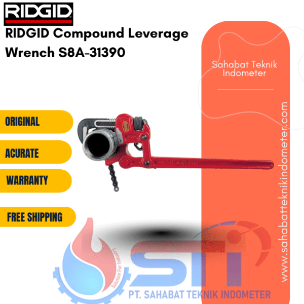 RIDGID Compound Leverage Wrench S8A-31390