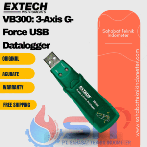 VB300: 3-Axis G-Force USB Datalogger