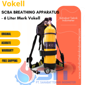 SCBA BREATHING APPARATUS - 6 Liter Merk Vokell