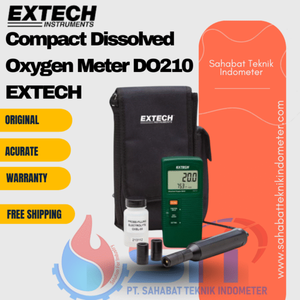 Compact Dissolved Oxygen Meter DO210 EXTECH
