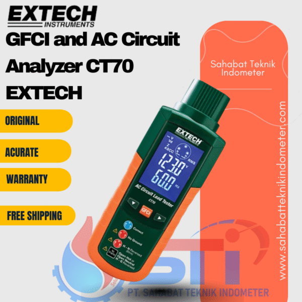 GFCI and AC Circuit Analyzer CT70 EXTECH