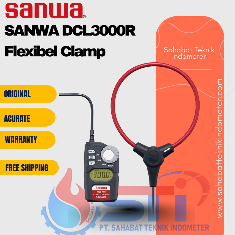 SANWA DCL3000R Flexibel Clamp