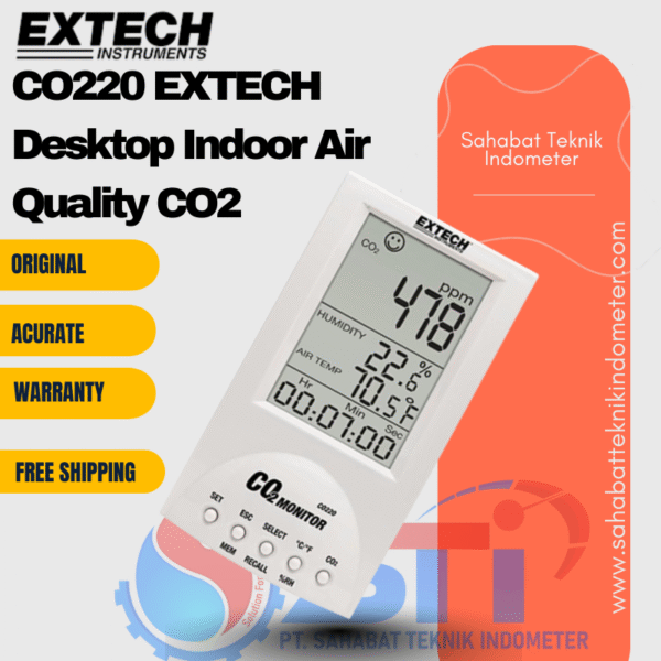 CO220 EXTECH Desktop Indoor Air Quality CO2