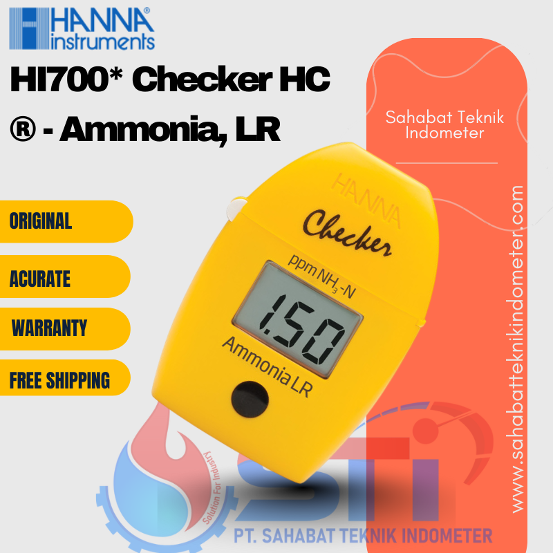 HI700* Checker HC ® - Ammonia, LR