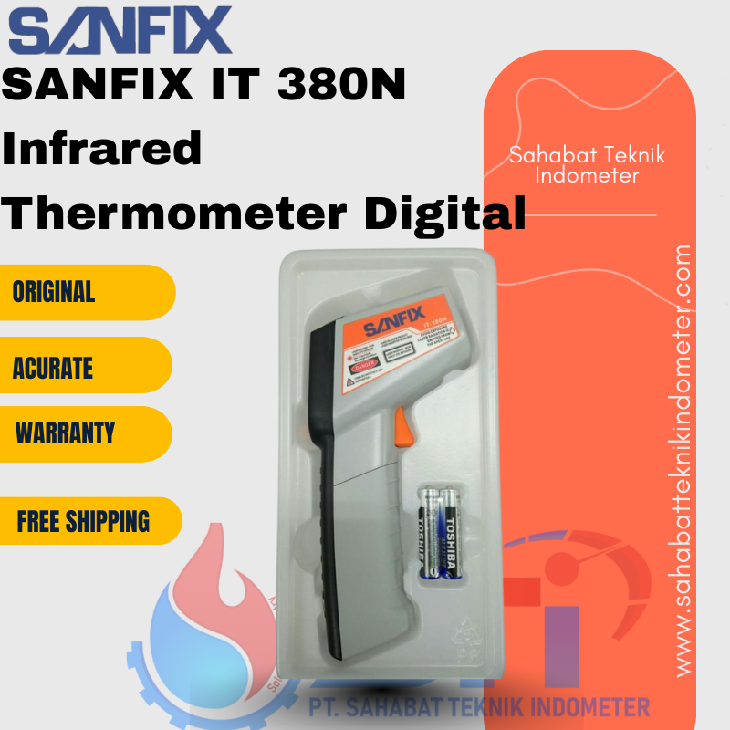 SANFIX IT 380N Infrared Thermometer Digital
