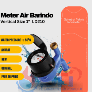 Water Meter Barindo Vertical LD210 Size 1"