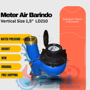Water Meter Barindo Vertical LD210 Size 1,5"