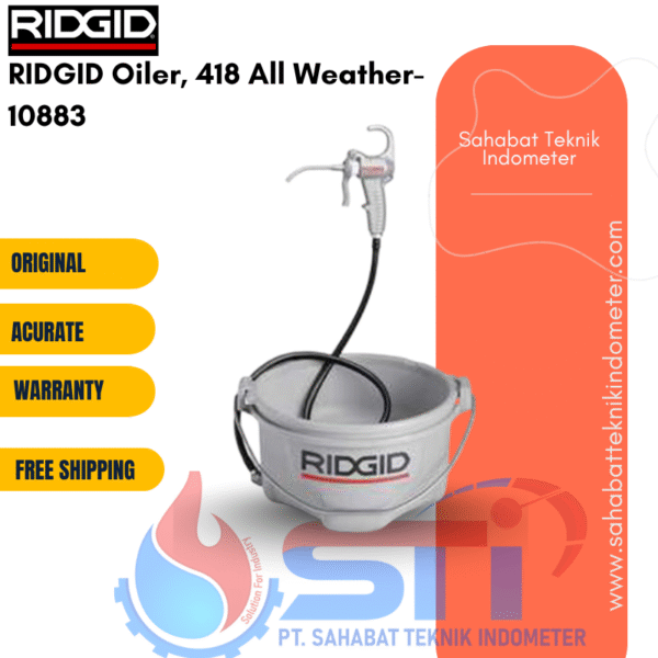 RIDGID Oiler, 418 All Weather-10883 » Distributor Water Meter, Flow ...