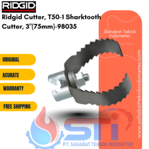Ridgid Cutter, T50-1 Sharktooth Cutter, 3"(75mm)-98035