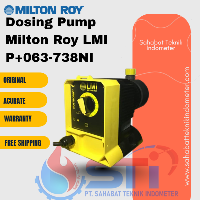 Dosing Pump Milton Roy LMI P+063-738NI