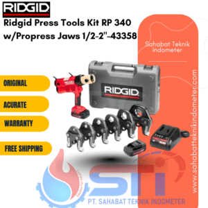 Ridgid Press Tools Kit RP 340 w/Propress Jaws 1/2-2"-43358