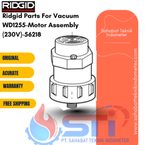 Ridgid Parts For Vacuum WD1255-Motor Assembly (230V)-56218